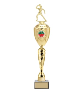 ODAK KUPA - Figürlü Kupalar - Masa Tenisi Kadın Figürlü Kupalar FG-083 B - 63 cm