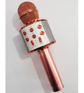 Karaoke Mikrofon Bluetooth Hoparlör Usb Sd Kart Ve Aux Girişli -