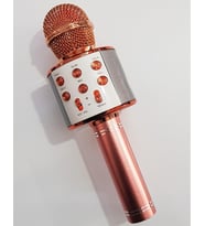 Karaoke Mikrofon Bluetooth Hoparlör Usb Sd Kart Ve Aux Girişli -