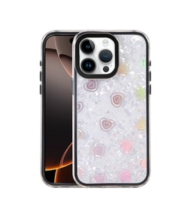 iPhone 15 Pro Lumi Desenli Kapak - Siyah