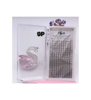 9D ÇEK BIRAK HAZIR VOLÜM İPEK KİRPİK 0.7 KALINLIK D KIVRIM 8-15MM BOY ARALIĞI