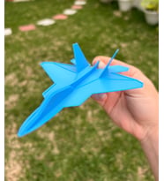 F-22 Raptor Tarzı Modern Savaş Jeti Maketi - Dekoratif Uçak Modeli