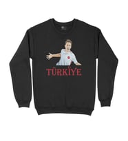 Türkiye Milli Takım Siyah Sweatshirt