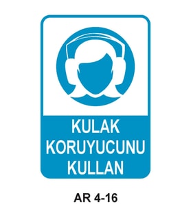 İŞ GÜVENLİĞİ UYARI LEVHASI 1 ADET PVC 21 X 29CM