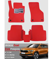 SKODA KAROQ (2018-2024) Uyumlu EVA Paspas Tam Set–Oto Paspas,Araca Özel,Kolay Montaj