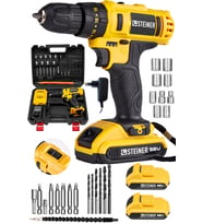 Steiner Germany Technology Darbeli 56 V 5 Ah Bakır Sargılı Çift Akülü Şarjlı Vidalama Matkap + Set