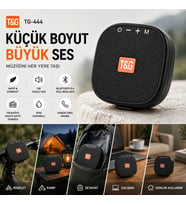TriLine TG-444 Kablosuz Bluetooth Hoparlör Bisiklet Uyumlu Taşınabilir Outdoor Speaker FM Radyo USB/TF Kart Destekli