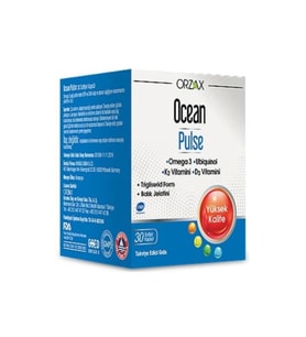 Ocean Pulse Balık Yağı 30 Kapsül