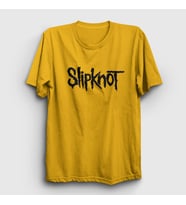 Presmono Unisex Sarı Slipknot T-Shirt 113071tt (Sarı)