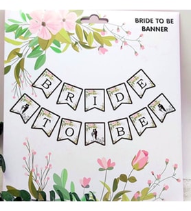 Bride To Be Banner-