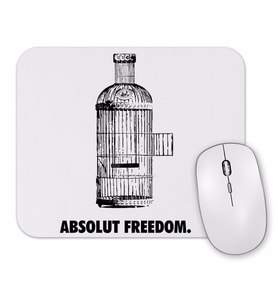 Absolut Freedom Mouse Pad