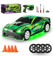 Drift Racer 4WD 12 Km/s Hız, 4 Tekerlekten Çekiş Sistemi, Işıklı Tasarım ve Özel Drift Parkur Konili
