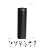 Hediye Kişiye Özel Lazer Baskılı The Transit Fliptop Mug 0.47L Siyah