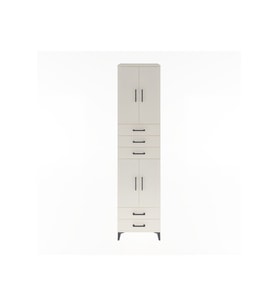 Hyperion Dolap 4 Raflı 5 Çekmeceli 4 Kapaklı 60x44x243 Aytaşı-Aytaşı