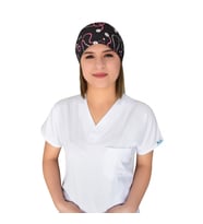 Steteskop Desenli Doktor Hemşire Acil Hastane Cerrahi Bone (Karışık)