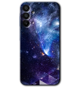 Galaxy A15 Kılıf HD Desen Baskılı Kılıf - Galaksi