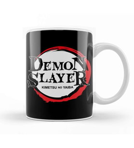 Logo Demon Slayer Kimetsu no Yaiba Kupa Bardak Porselen