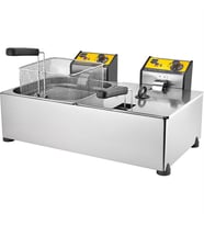Remta 8+8 lt Çiftli Elektrikli Fritöz