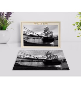 BK Home Londra Manzara 1000 Parça Profesyonel Puzzle-6