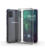 Blogy Galaxy A51 ile Uyumlu Crystal Fit Kılıf Crystal Clear