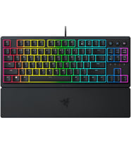 Razer Ornata V3 Tenkeyless - Kompakt Düşük Profil Oyun Klavyesi (Meka-Membran Anahtarlar, Özel Medya (Çok Renkli)