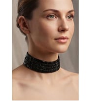 YENİ FULL KRİSTAL TAŞLI CHOKER KOLYE