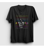 Presmono Unisex Siyah Cool Astroworld Travis Scott T-Shirt 42383tt