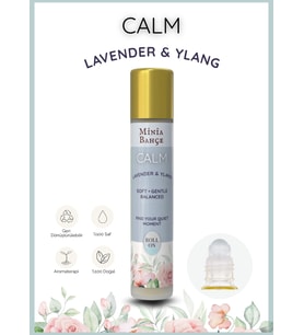 CALM – %100 Doğal Lavender & Ylang Roll-On (10 ml)