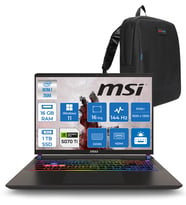Msı Vector 16 Intel Core Ultra 7 255HX 16GB 1tb SSD RTX5070TI 12GB Tdp 140W Gddr7 Windows 11 Pro 16" Fhd+ 144Hz Taşınabilir Bilgisayar A2XWHG091XTRP02 + Zetta Çanta