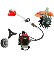 Garden Pro 520D Benzin Motorlu Tırpan + Baseh Çapa Aparatı