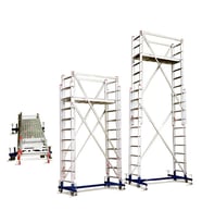 ALÜMİNYUM İSKELE 5 MT TELESKOPİK (FMI.01) (2,5 * 2 MT)