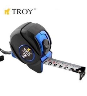 TROY 23163 Stoperli Şerit Metre (3mx16mm) (Çok Renkli)