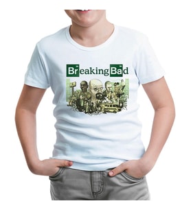 Breaking Bad 1 Beyaz Çocuk Tshirt