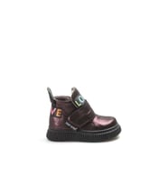 Fast Step Hakiki Deri Kürklü Unisex Çocuk Klasik Bot 769KXA140 (Bordo)