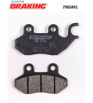YARI METALİK FREN BALATASI / SYM / XPRO (ARKA KAMPANALI MODEL) / 125cc / ÖN  / 2