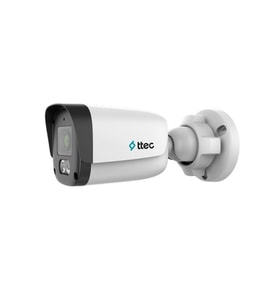 Ttec IPBP-4330M-M/SL-Lite 4mp 2.8mm Sabit Lens Dahili Sesli Gece Renkli IR IP Kamera Sadece PoE İle Çalışır