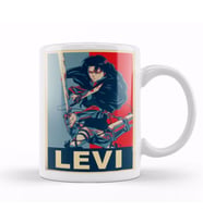 Levi Ackerman Attack On Titan 02 Kupa Bardak Porselen