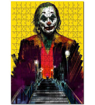 Cakapuzzle 2019 Joker Filmi Merdivenler Puzzle Yapboz MDF (Ahşap) (120 Parça)