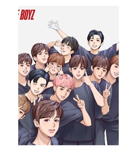 Boyz-karikatür Tablo Ahşap Poster Dekoratif