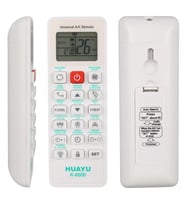 Huayu K-6600 Üniversal Akıllı Klima Kumandası 99% Uyumluluk Lcd Ekranlı
