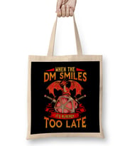 Funny When the DM Smiles, It's Already Too Late Bez Çanta Uzun Saplı