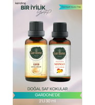 Kavun + Mango ( Oda Kokusu Aroma Terapi Buhurdanlık / Difüzör Yağı ) Set 2 Adet x 30 ML