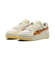 Puma Carina Street Lux Crafted Flowers Sneakers BEJ