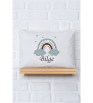 Pia Baby Premium %100 Pamuk İsme Özel Kız Bebek Yastık Kılıfı 35*45 cm 5027-12
