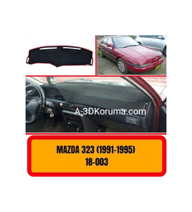 Mazda 323 1991-1995 Ön Örtüsü Göğüs Panel Torpido Koruma Koruyucu Kılıfı Halısı Yedek Parça