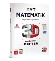 3D Tyt Matematik Video Destekli Defter 3D Yayınları