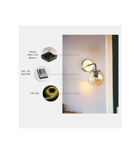 YENİ PABLO PİLLİ ESKİTME BAL CAMLI APLİK