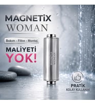 Magnetix Banyo Kireç Kırıcı 1/2 Duş Bataryası Modeli - Kireç Önleyici