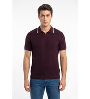 Erkek Spor Polo Yaka Triko Tişört BGL-ST05374