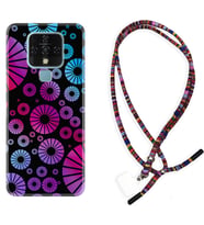 Tecno Camon 16 18P Pova Kılıf Boyun Asklı Rasta Silikon Daireler 1751